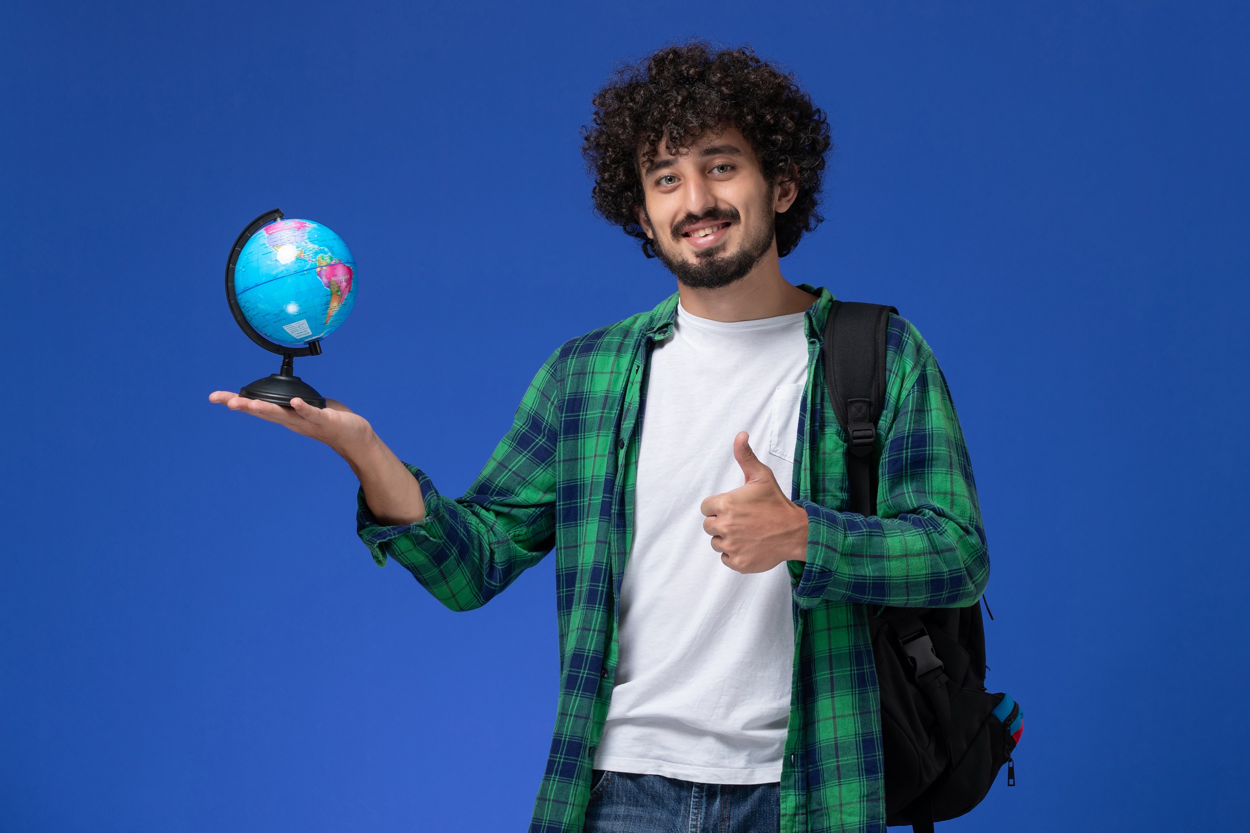 Student going to study abroad