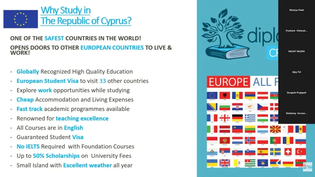 Your Path to Studying in Cyprus: Live Webinar with Mr. Farid Haikal
